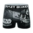 thumbnail image 4 of CRAZYBOXER Men's Underwear The Mandalorian Resistant Comfortable Boxer Brief Stretch (2 PACK), 4 of 5