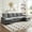 Light Gray, variant on MUZZ U-Shape Sectional Sofa, Oversized Modular Sofa and Couch, 4 Seater Sleeper Couch w/Double Chaise, Dark Grey