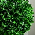 thumbnail image 3 of HOMCOM 3ft/35.5" Artificial 3 Ball Boxwood Topiary Tree with Pot, Indoor Outdoor Fake Plant for Home Office, Living Room Decor, 3 of 5