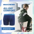 thumbnail image 4 of Calzoncillos tipo bóxer Skechers para niños, paquete de 4 unidades, microfibra elástica, 4 of 7