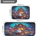 thumbnail image 3 of GZHJMY Kitchen Rug Set of 2, Merry Christmas Cushioned Anti-Fatigue Kitchen Mat Non Slip Washable Floor Mat Comfort Standing Mats for Office, Home, Laundry Room Carpet Runner, 3 of 7