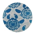 thumbnail image 4 of PIKWEEK Beautiful Sea Turtle Round Tablecloth Waterproof Resistant Fabric White, 4 of 8