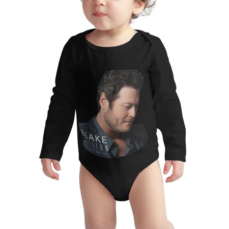 

Blake Baby onesie Shelton - God Gave Me You Baby Boy Girl Long Sleeve Bodysuit Snap Closure 18 Months