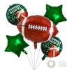 5pcs 18inch Balloons Set Football Rugby Toys Reusable Celebration Sports Theme