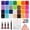 28 Mixed Colors, variant on Bedazzler Kit with Rhinestones, 34000 Jelly Gems, 3mm Multicolor Crystal, 3 B7000 Glue for Diamond Art, Nail Art & Crafts