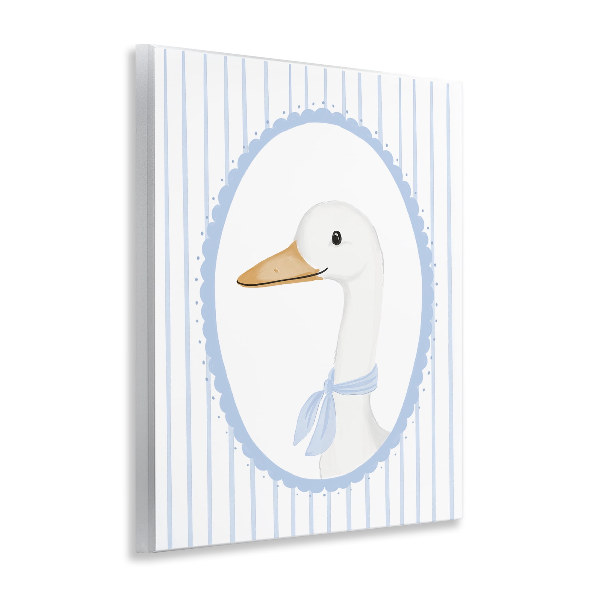 Stupell Industries Dainty Bordered Duck Wall Plaque Art, design by Cherrywood Lane