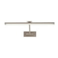 thumbnail image 2 of WAC Lighting Reed 25" LED Adjustable Aluminum Picture Light in Brushed Nickel, 2 of 3