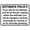Warning Sign 1, variant on Warning Notice Traffic Sign Estimate Policy Stay Within Estimate Surcharge 2 - 12×8 Inches, Aluminum Safety Tin Road, Business Workplace Decor
