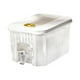thumbnail image 2 of Hervidor de agua fría de 3 l con filtro para grifo en el refrigerador. Gran capacidad de almacenamiento para dispensador de fruta con rejillas de hielo y grifo. Tetera para fruta. Cubeta para, 2 of 7
