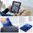 thumbnail image 3 of Fintie Universal Case for 7-8 Inch Tablet - Premium PU Leather Folio Cover with Hand Strap Pen Holder for 7", 7.9", 8" eReader, Starry Sky, 3 of 8
