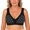 #35Black, variant on Womens Large Size Bra Non Underwire Comfort Seamless Front Closure Bras Push-up Everyday Bra