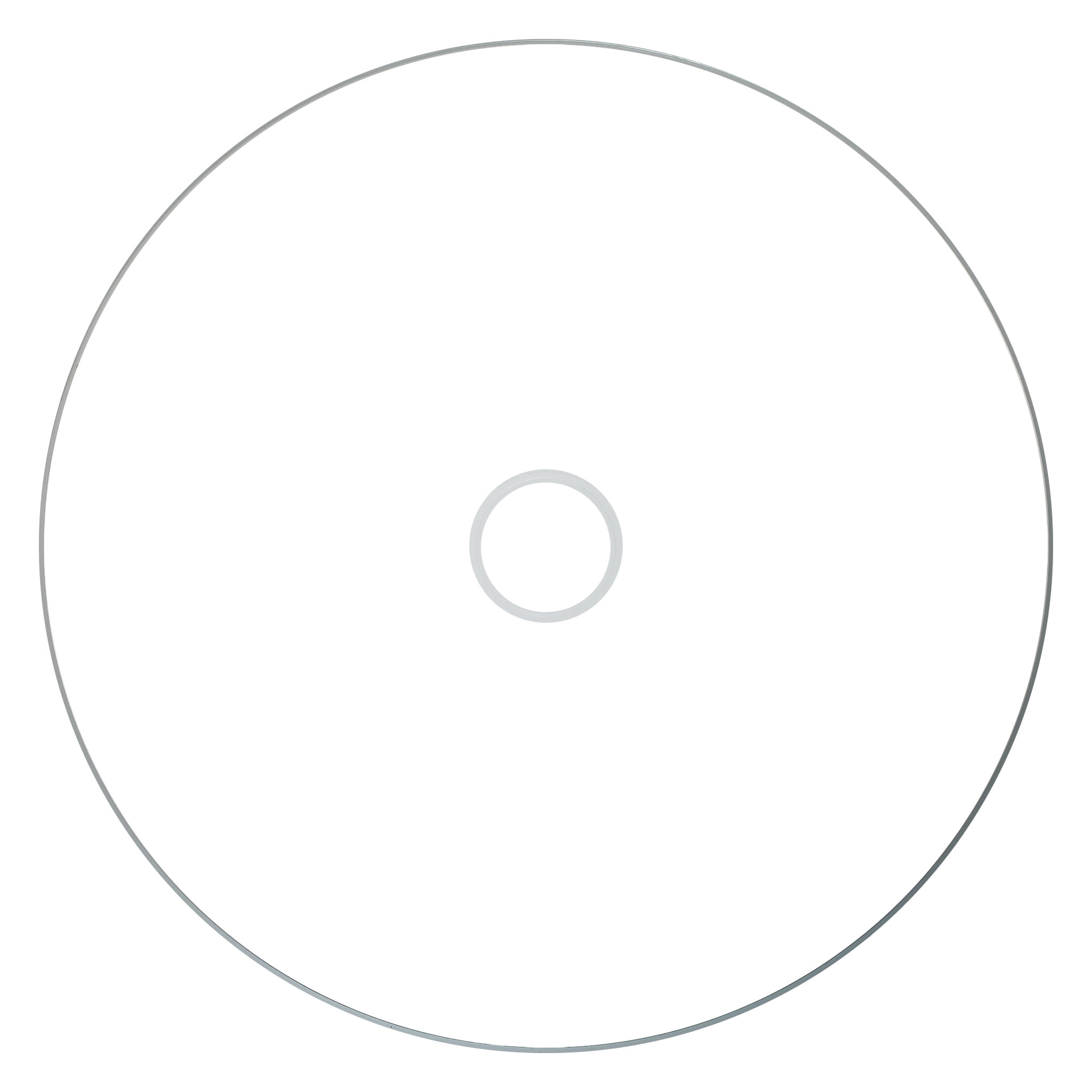 100 Pack Ritek Pro (Professional Grade) CD-R 52X 700MB White Inkjet Hub Printable Blank Media Recordable Disc