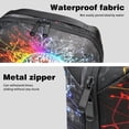 thumbnail image 4 of Brain Travel Case Oxford Cloth Waterproof Digital Pouch Organizer Case for Travel Leather Cord Organizer - 5.9x9.44x3.14 in, 4 of 6
