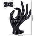 thumbnail image 4 of 1 pc Hand Ring Holder Jewelry Display Holder OK Shape Hand Bracelet Holder Jewelry Stand Watch Stand Wedding Ring Jewelry Showcase Display for Home Retail Organization, 4 of 9