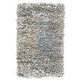 thumbnail image 2 of Safavieh Rio Dallas Geometric Polyester Shag Area Rug, Light Blue, 4' x 6', 2 of 10