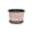 A, variant on Cadancy Flower Pot Imitation Wood Barrel Plastic Planter with Saucer for Home Garden Decoration Outdoor Patio Balcony Yard Nursery Container Herb Succulents Vegetable Growing Pot