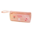 thumbnail image 1 of Estuche para lápices multifunción con cremallera, neceser de maquillaje, organizador de cosméticos, lápiz para estudiantes rosa, 1 of 6