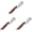 Brown*3, variant on 2PC Stainless Steel Sugarcane Peeling Knife – Multifunctional Vegetable Peeler 2 in 1 Curved Stainless with Handle – for Kitchen Prep Camping Potato Pumpkin Papaya Miyuadkai