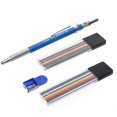 thumbnail image 1 of Leda Mechanical Colored Pencil set with two cases of colored lead and sharpener for professional or fun drawing and sketching and mixed media art, 1 of 4
