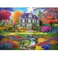 thumbnail image 2 of 3000 Piece Jigsaw Puzzle, Garden of Dreams, Idyllic paradise, Colorful puzzles, Adult Puzzle, Castorland C-300655-2, 2 of 5