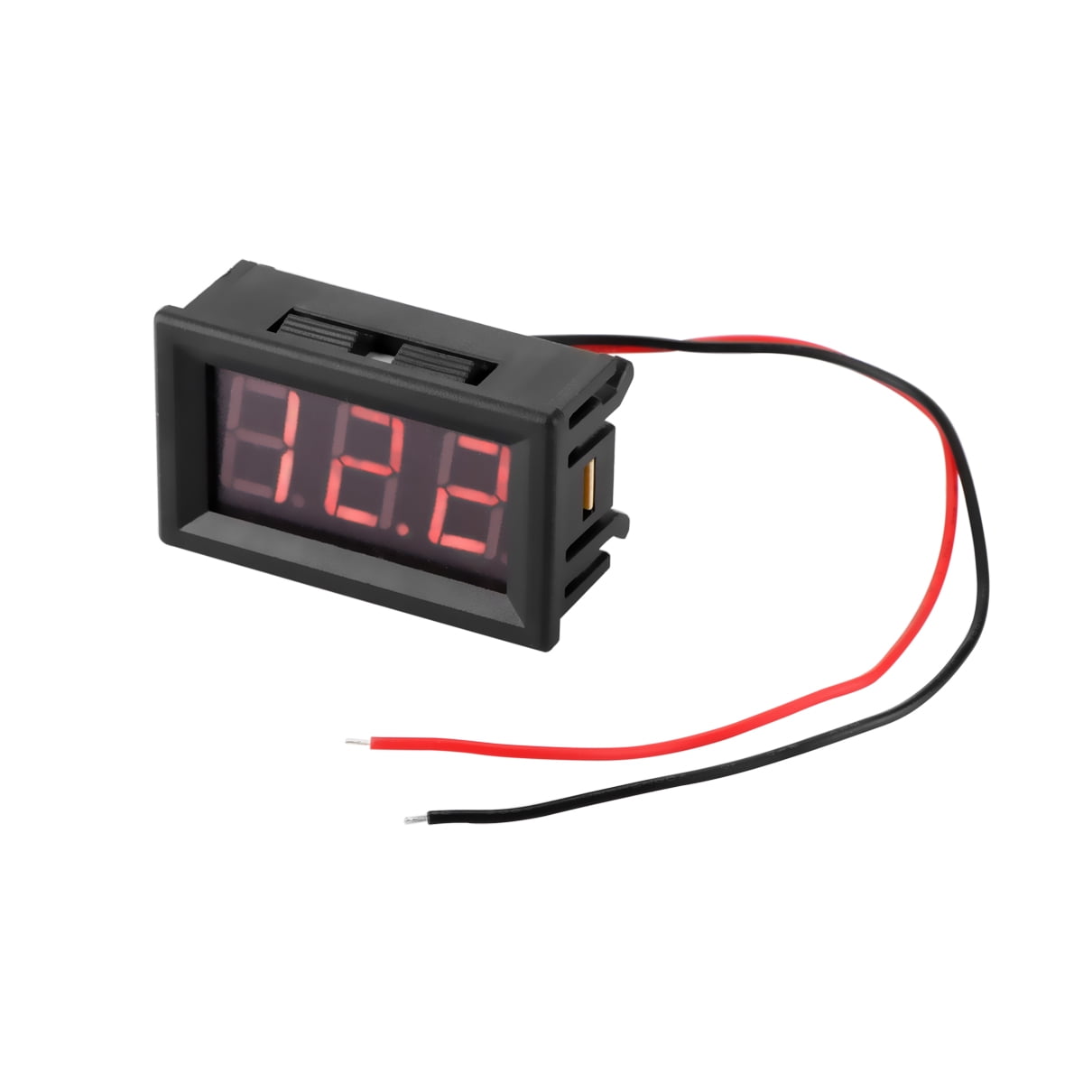 Mini LED 3-Digital Display Volt Voltage Voltmeter Panel Accurate Meter 4.5-30V 