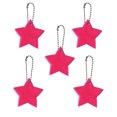 thumbnail image 2 of Agiferg 5PCS Reflective Pendant Outdoor Safety Reflective Pendant Star Shape Safety Reflective Suitable For Backpack Riding Walking Running, 2 of 2