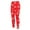 AB50 Red, variant on Tisuna Christmas Leggings For Little Girls Snow Print Elastic Waist Slim Leg Pants Stretch Comfortable Girls Fall Winter Trousers Red Size 3-4 Years