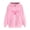 A Pink sweatshirt, variant on Hfnxid Pink Ribbon Breast Cancer Hoodie for Women Relaxed Fit Hooded Sweatshirt Cancer Fighter Pullover Tops Pink,S