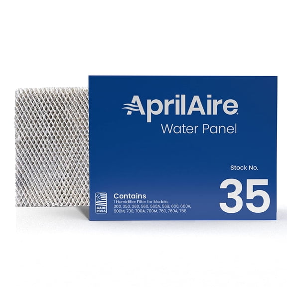 35 Water Panel Humidifier Filter Replacement for Whole-House Humidifier Models 300, 350, 360, 560, 560A, 568, 600, 600A, 600M, 700, 700A, 700M, 760, 760A, 768 (Pack of 1)