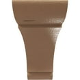 thumbnail image 2 of 6"W x 36"D x 12"H Thin Olympic Rough Cedar Woodgrain TimberThane Corbel, Primed Tan, 2 of 6
