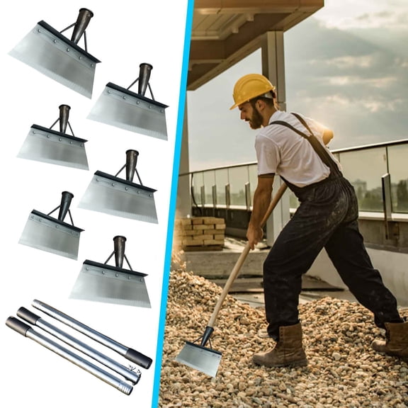 Msgweeeg Snow Shovel Snow Removal Multi Functional Cleaning Shovel Cleaning Shovel with Handle Snow Removal Shovel