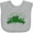 AC-Heather Grey, variant on Inktastic My 1st St. Patrick's Day with Plaid Shamrocks Boys or Girls Baby Bib