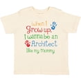 thumbnail image 3 of Inktastic Architect Like Mommy Boys or Girls Toddler T-Shirt, 3 of 5