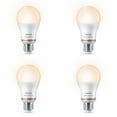thumbnail image 2 of Philips Smart LED 60-Watt A19 General Purpose Light Bulb, Frosted, Tunable White, Dimmable, E26 Medium Base (4-Pack), 2 of 5
