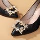 thumbnail image 1 of Hebilla de zapato con diamantes de imitación desmontables, decoración superior, accesorios para puntera, tacones altos, accesorios para sandalias, hebilla decorativa de metal, 1 of 5