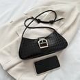 thumbnail image 3 of Bolso bandolera para mujer 2023, bolso brillante, bolso tipo bandolera (negro), 3 of 8