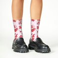thumbnail image 4 of Sigee Valentine Gnomes for Premium Children's Socks Unisex School Kids Boys Girls,Soft and Comfy Kids' Socks, 4 of 5