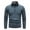 Blue, variant on Men's Coats And Jackets Hooded Men's Trendy Autumn Winter Sweater Casual Pullover Hooded Fleece Jacket Gray L JE