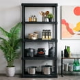 thumbnail image 2 of IRIS 5 Tier Shelving Unit, 73" Fixed Height, Large Storage Organizer Shelf for Home, Garage, Basement, 2 of 5