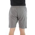 thumbnail image 4 of At The Buzzer Sweat Shorts for Men with Pockets and Drawstring (Grey, XX-large), 4 of 5