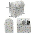 thumbnail image 4 of Cat Stand Mixer Cover, Footprints of Cats and Dogs Lively Colored Paws Friendly Animals Playful Characters, Kitchen Appliance Organizer Bag Cover with Pockets, 5 Quarts, Multicolor, by Ambesonne, 4 of 4
