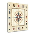 thumbnail image 2 of Tangletown Fine Art 'Compass Rose' Graphic Art Print on Wrapped Canvas, 2 of 2