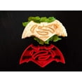 thumbnail image 3 of SUPERHERO COOKIE CUTTER MOLD by WNF GROUP - For Extra Fun Baking - Safe and Plastic; Perfect for Making Cookies, Mini Sandwiches, Shapped Cheese, Ham and Bologna, 3 of 7