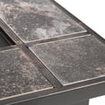 thumbnail image 4 of Pure Garden 37-Inch Outdoor Fire Pit with Screen, Cover, and Log Poker (Black), 4 of 7