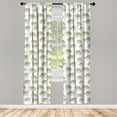 thumbnail image 3 of Ambesonne Colorful Curtains, Wild Chameleon Lizard, Pair of 28"x84", Multicolor, 3 of 5