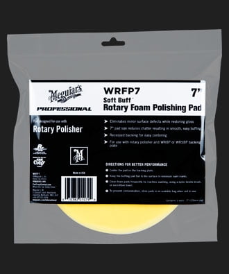 Meguiars WRFP7 Soft Buff Rotary Foam Polishing Pad 7&quot;
