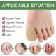 thumbnail image 2 of 10 Pack Toe Covers Closed Toe Surface Fabric Cover Protectors with Gel Lining (Large + Medium), 2 of 5