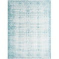 thumbnail image 3 of Jill Zarin Uptown Collection Area Rug - Lincoln Center (9' x 12' Rectangle Teal/Ivory), 3 of 5