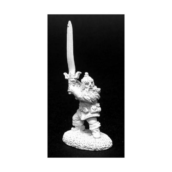 Brag Ironballs - Male Fighter w/2-Handed Sword (02229) New