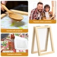 thumbnail image 2 of Shisuyan 2Pcs Wooden Paper Making Frame DIY Paper Making Wood Frame DIY Frame Paper Making Screen, 2 of 9